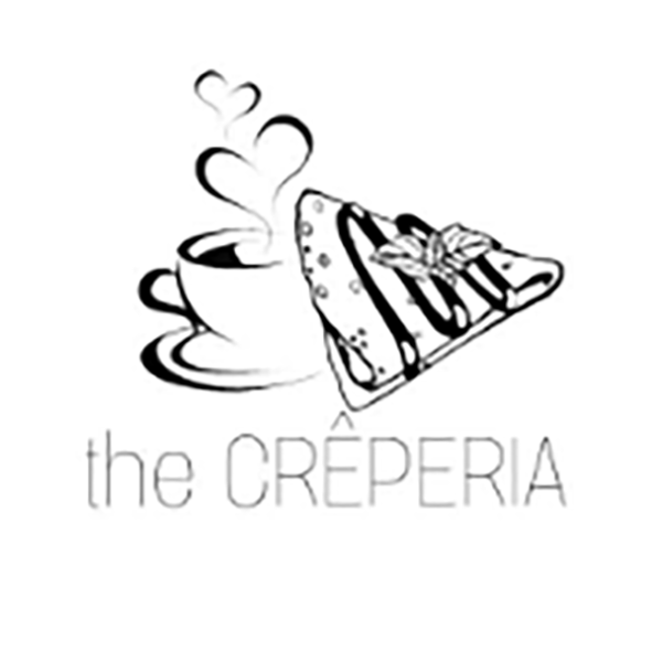 The Crêperia-Greer logo