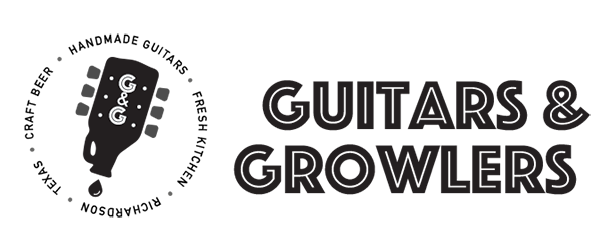 Guitars & Growlers Flower Mound logo