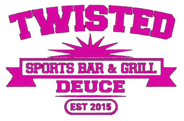 TWISTED SPORTS BAR & GRILL DEUCE logo