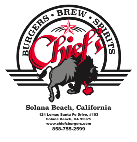 Chief's Burgers, Brews & Spirits logo