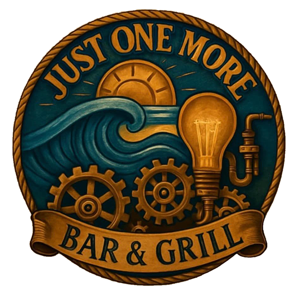 Just One More Bar and Grill logo
