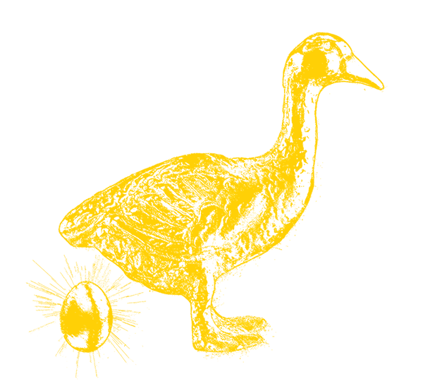 The Golden Goose logo