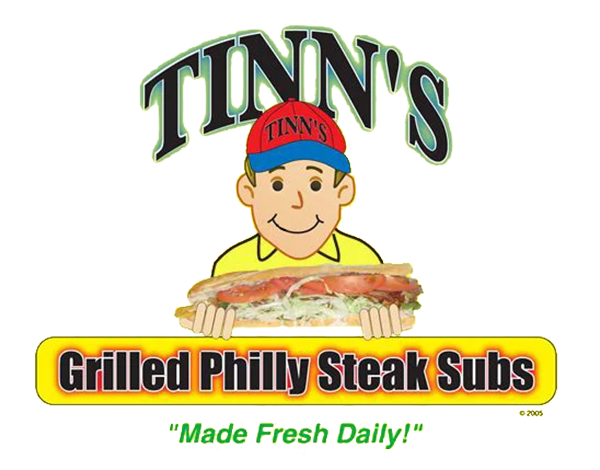 Tinns Grilled Philly Steak Subs logo