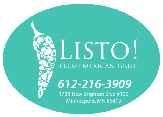 Listo! Fresh Mexican Grill logo