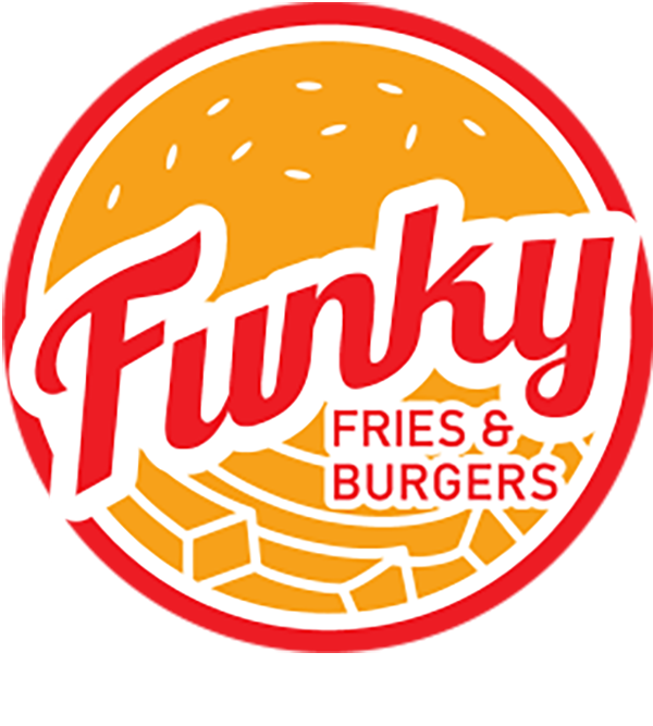 funky fries and burgers logo