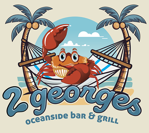 2georges Oceanside Bar & Grill logo