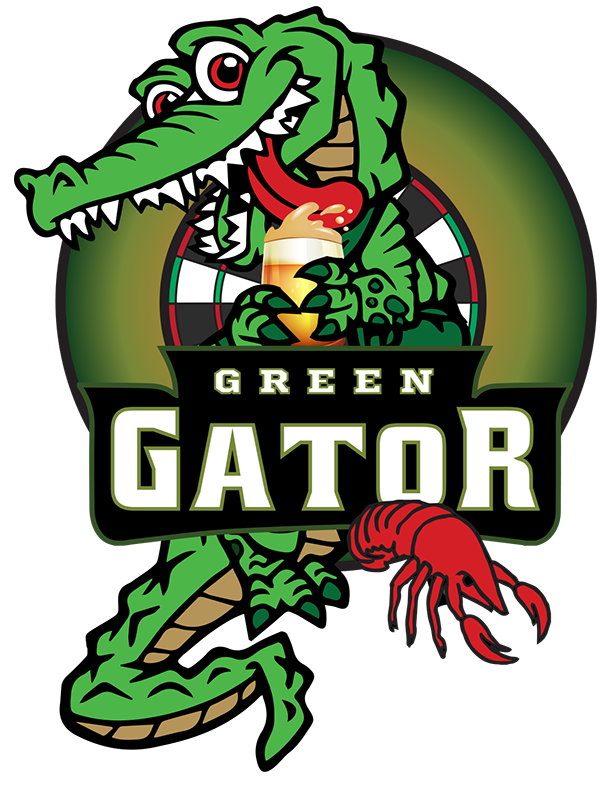 The Green Gator logo