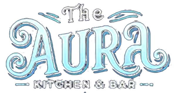 The Aura Kitchen & Bar logo