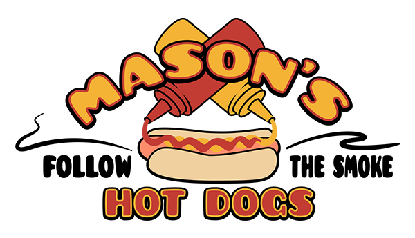 Mason's Hot Dogs & Burgers logo