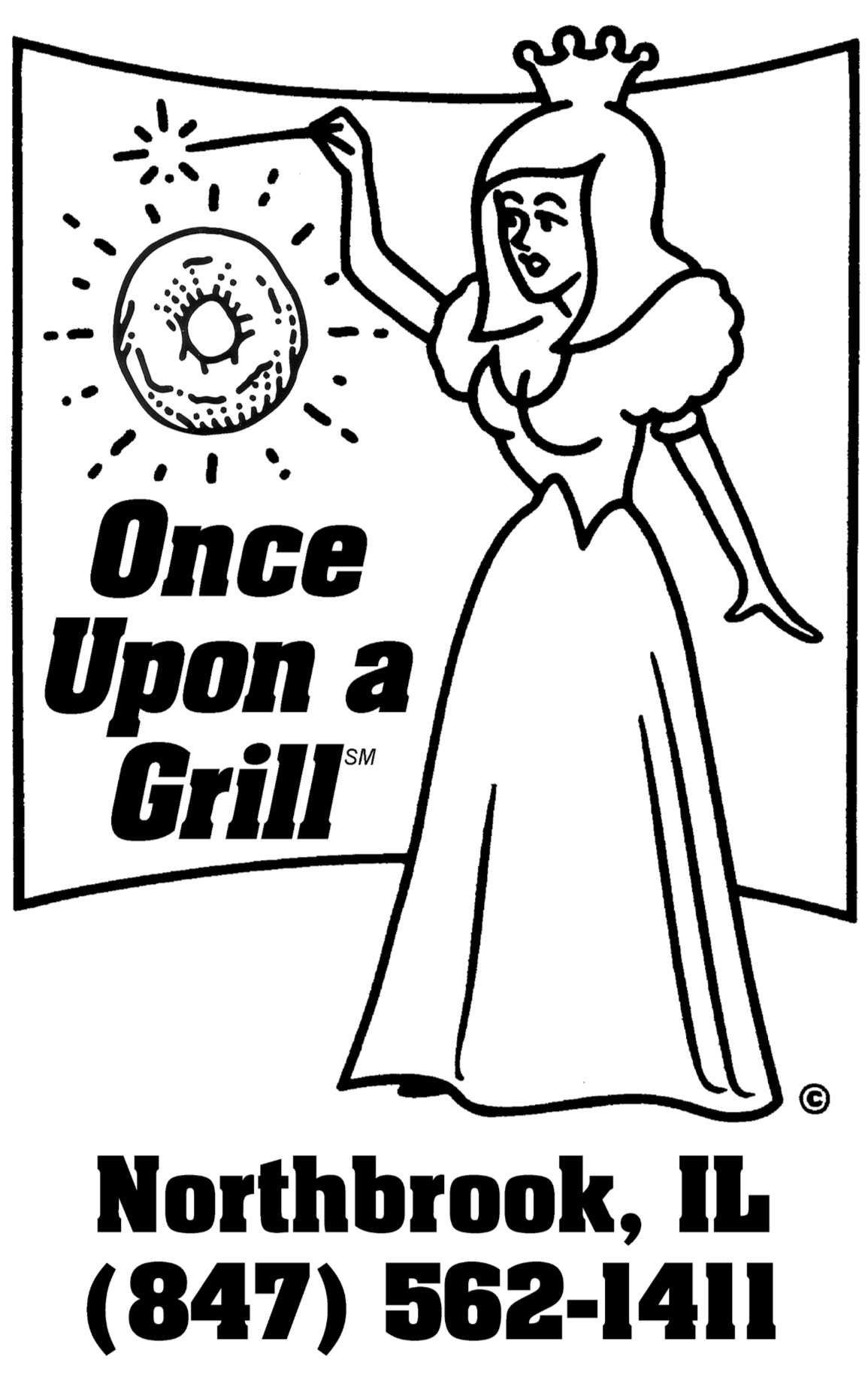 Once Upon a Grill logo