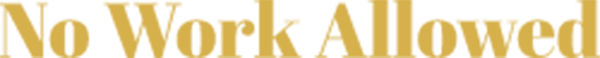 No Work Allowed logo