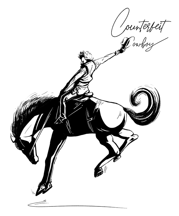 Counterfeit Cowboy logo