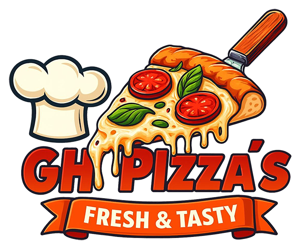 GH Pizza's logo