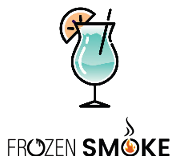 Frozen Smoke restaurant bar logo