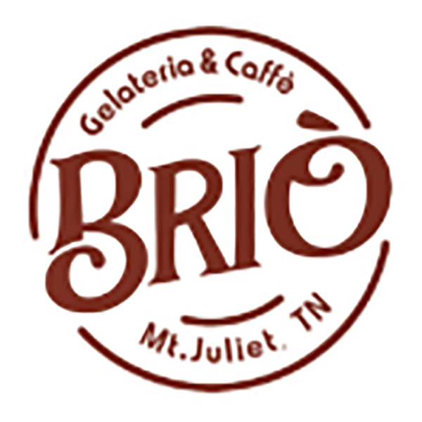 Brio Gelateria and Caffe logo