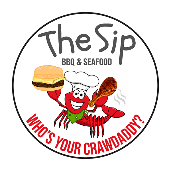 The Sip BBQ & Seafood Company logo
