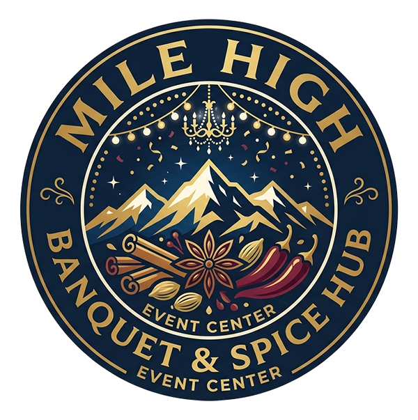 Spice Hub &Mile High Party Center logo