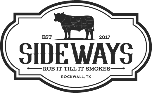 Sideways BBQ logo