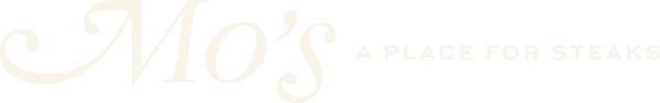 Mo's A Place for Steaks logo