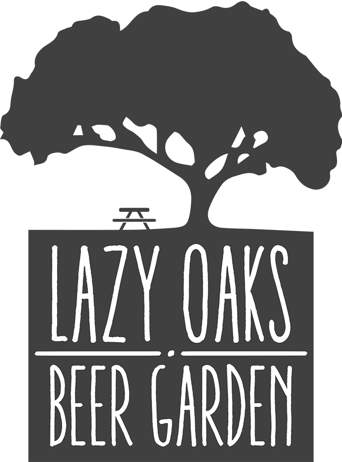 Lazy Oaks Beer Garden logo
