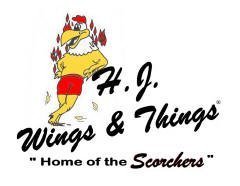 H.J. Wings & Things Tyrone logo