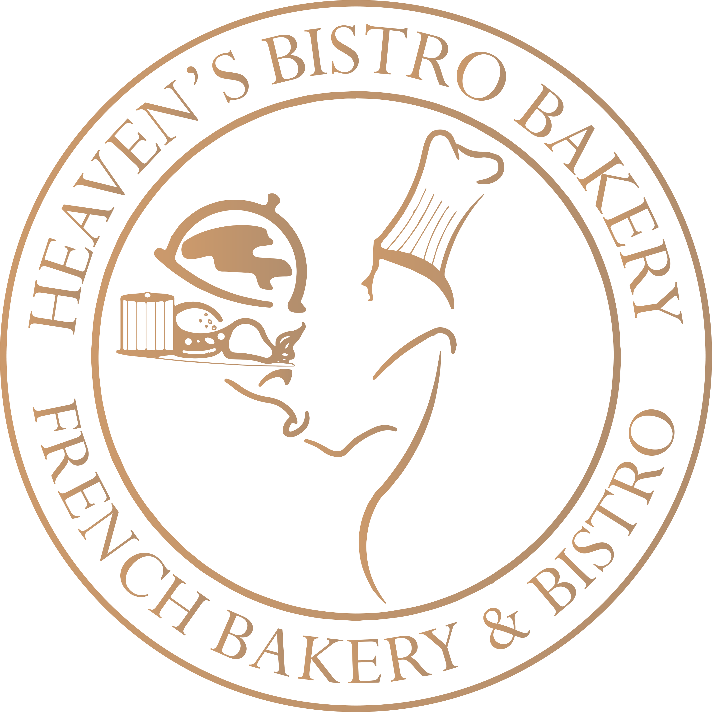 Heaven's Bistro Bakery logo