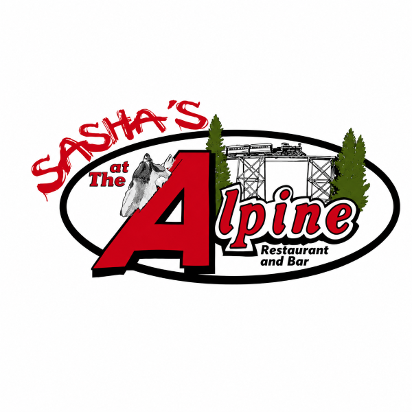 Sasha's at the Alpine logo