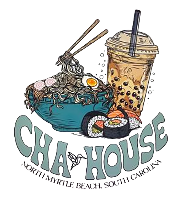 Cha House x H&J Sushi logo