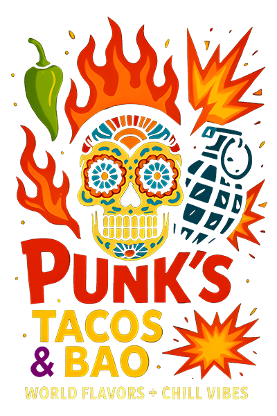Punk's Tacos & Bao logo