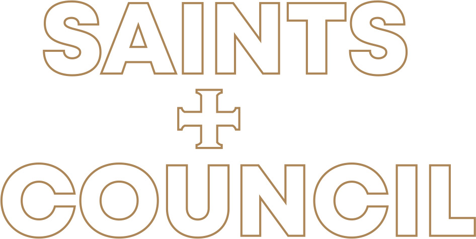 Saints + Council logo