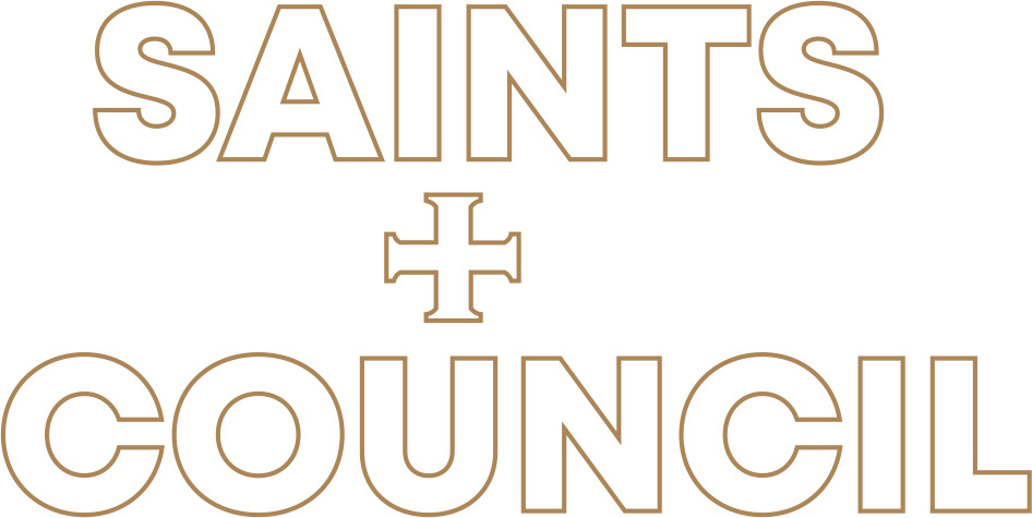 Saints + Council logo