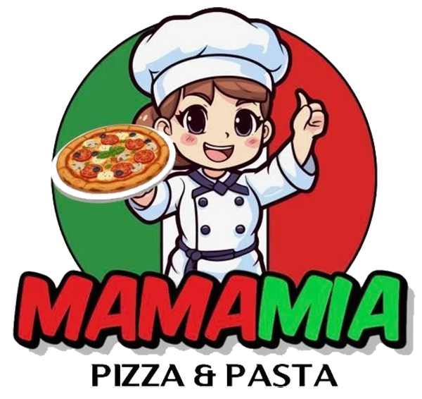 Mama Mia Pizza & Pasta logo