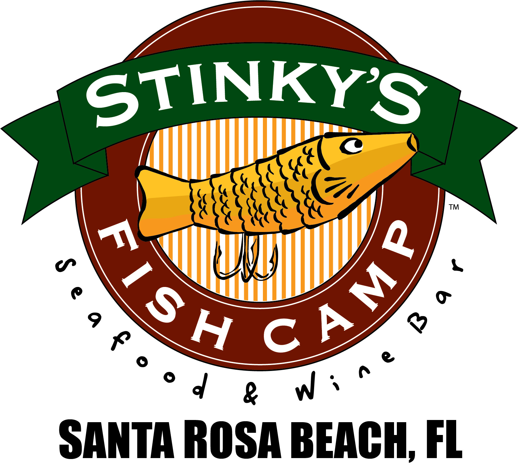 Stinky's Fish Camp logo