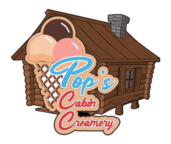Pop's Cabin Creamery logo