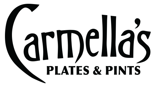 Carmella's Plates and Pints logo