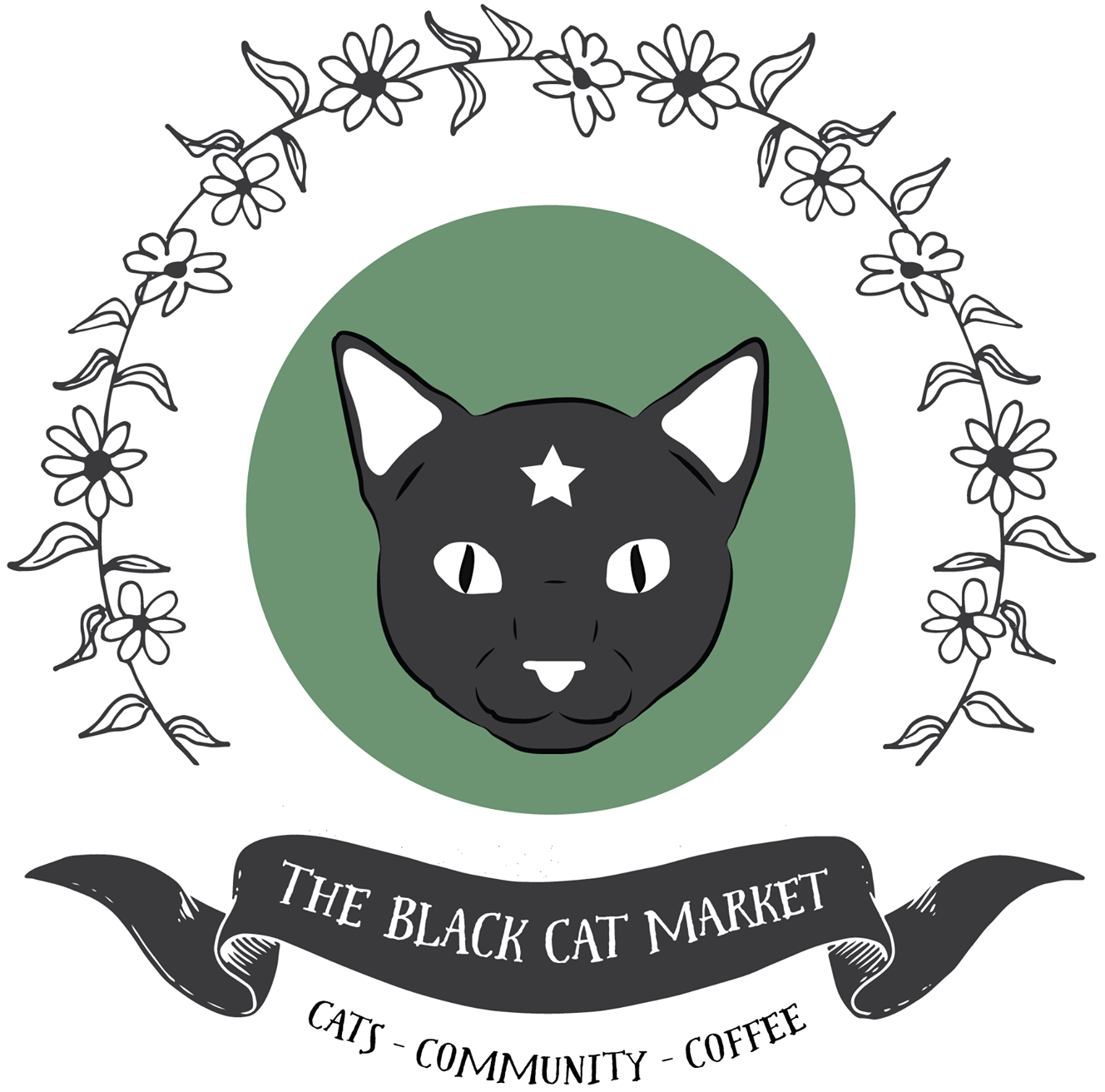 Black Cat Market logo