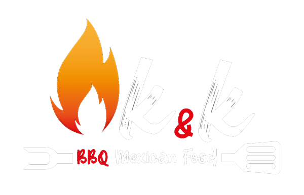 K & K BBQ Mexican food logo