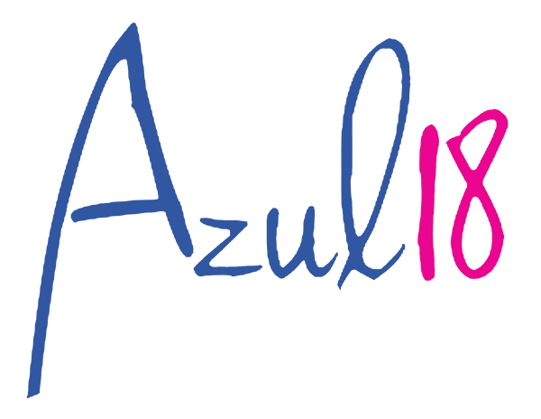 Azul 18 on 18th logo