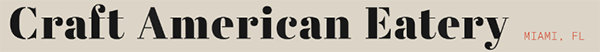 Craft American Eatery logo