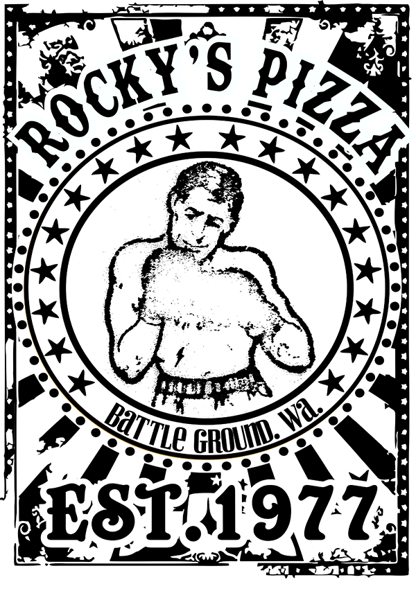 Rocky's Pizza logo