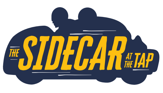 The Sidecar at the Tap logo