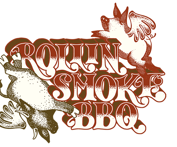 Rollin Smoke BBQ logo