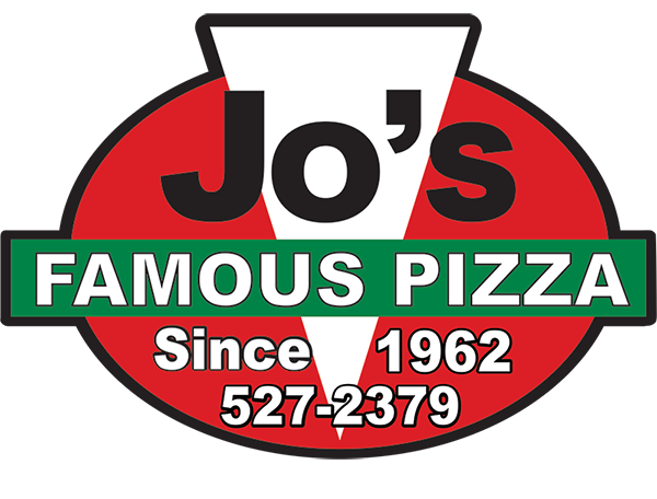 Jo's Famous Pizza logo