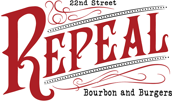 Repeal Bourbon and Burgers logo