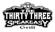 The 33 Speakeasy Grill logo