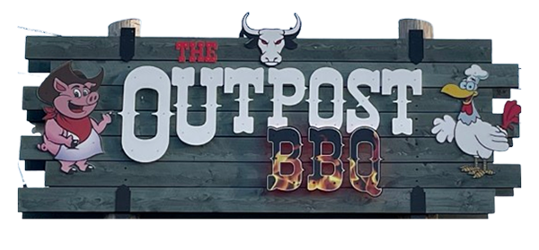 The Outpost BBQ logo