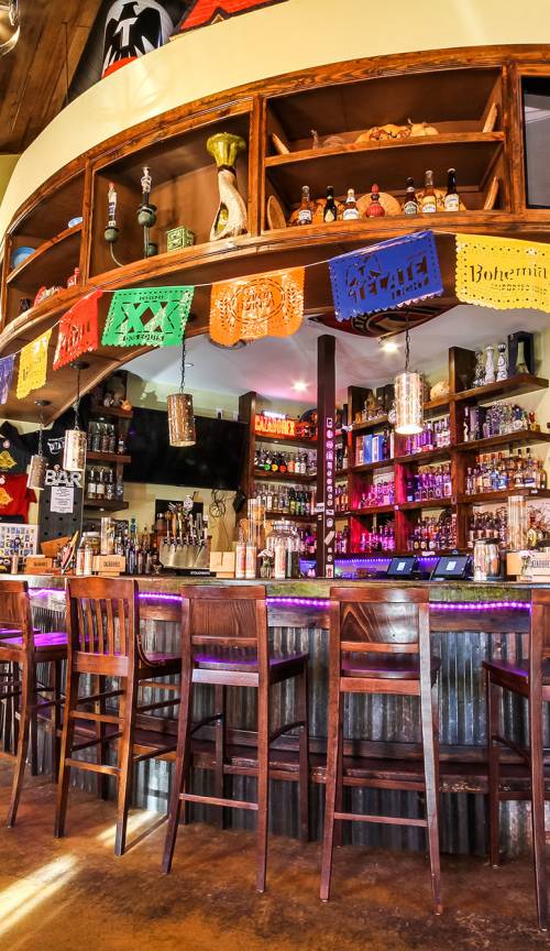 Mexican bar top