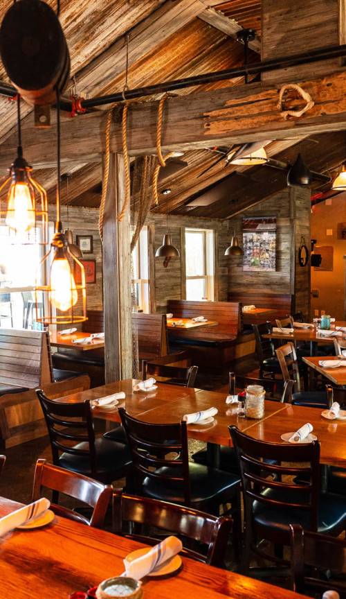 Fish camp hot sale restaurant