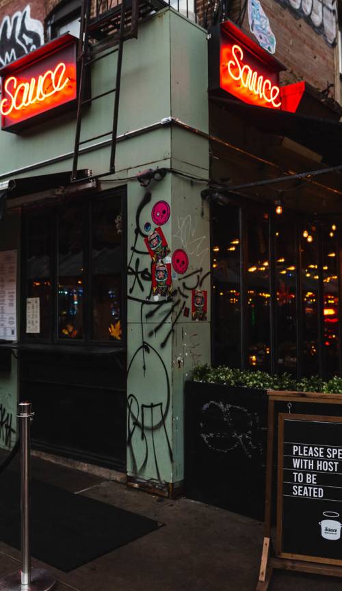 The outlet sauce restaurant