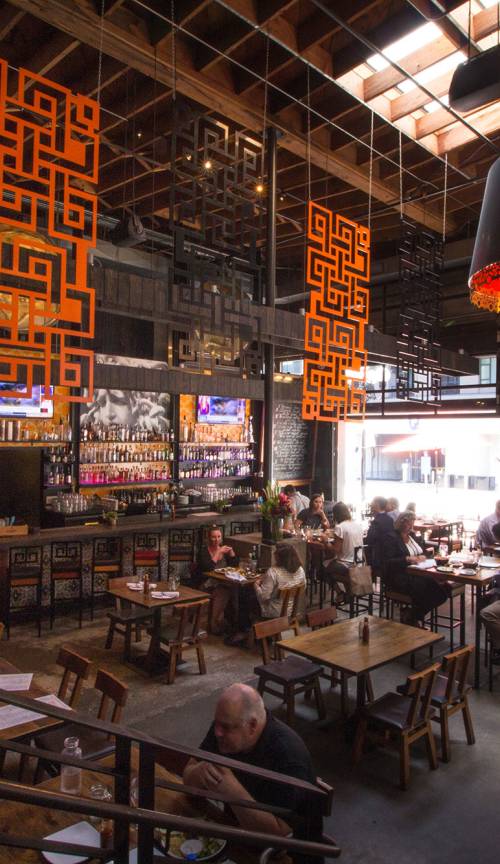 Downtown San Diego Dining Meze Greek Fusion Restaurant